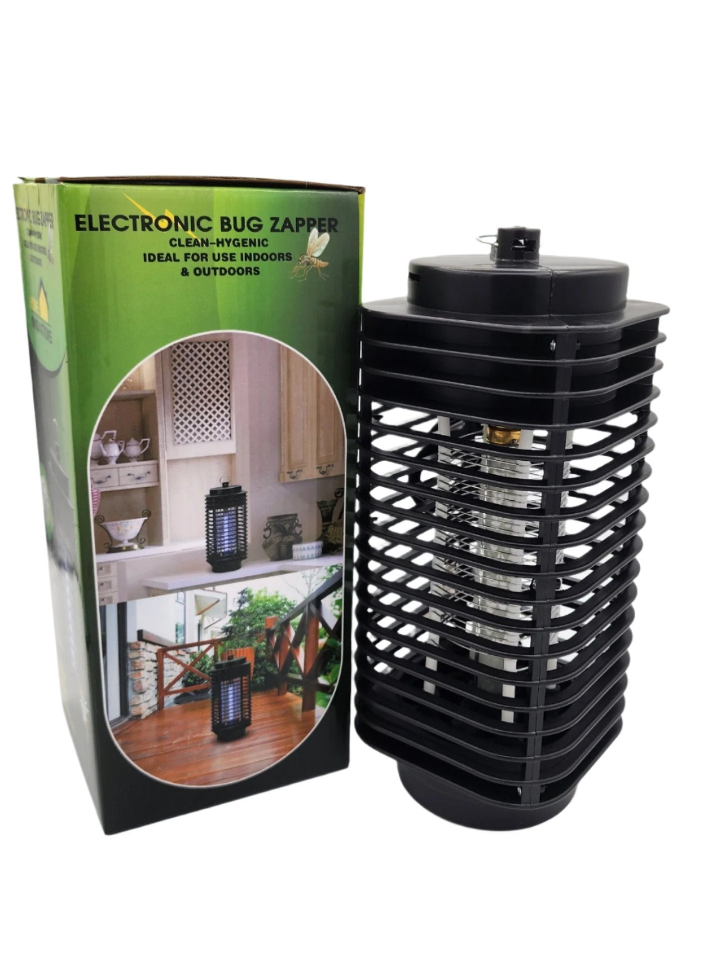 Home Innovations Electric Bug Zapper cover an area up to 320 square feet