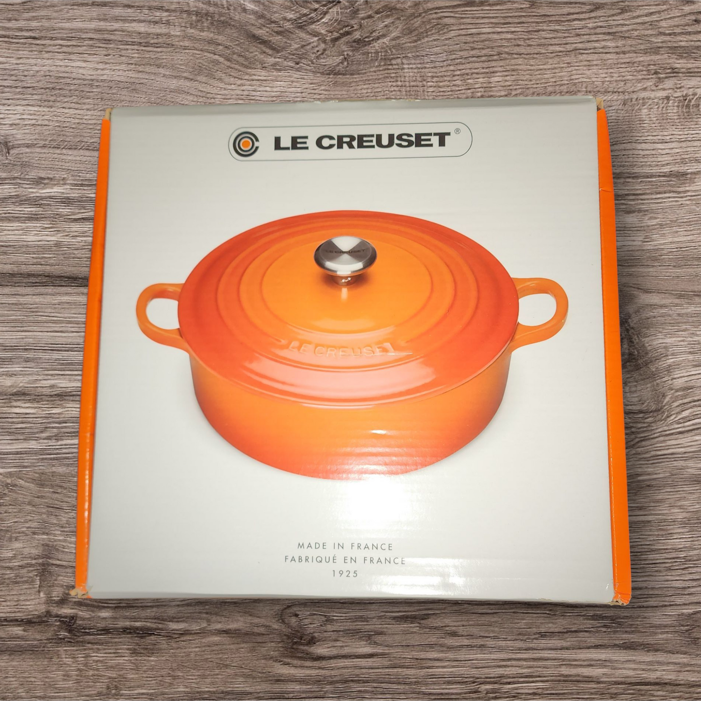 Le Creuset Signature Risotto Pot 6.75 QT Volcanic Flame