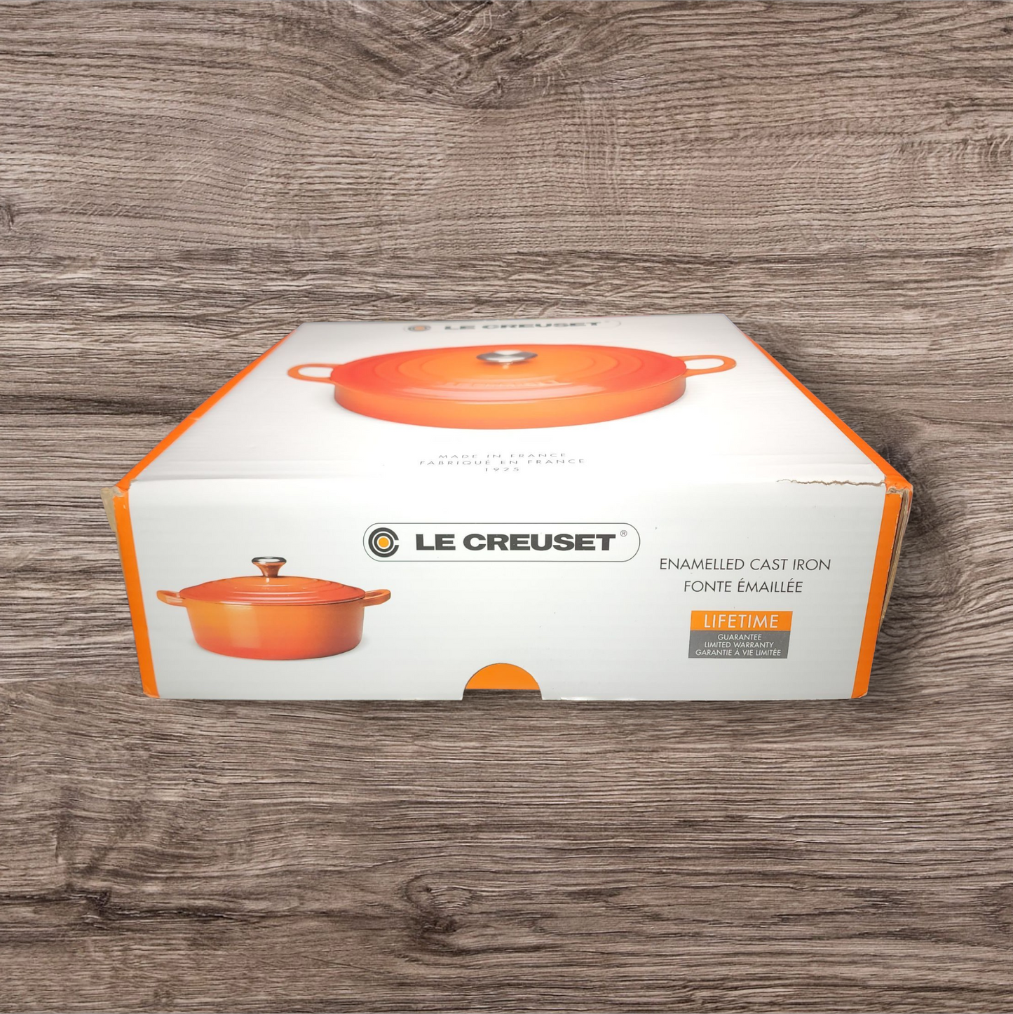 Le Creuset Signature Risotto Pot 6.75 QT Volcanic Flame