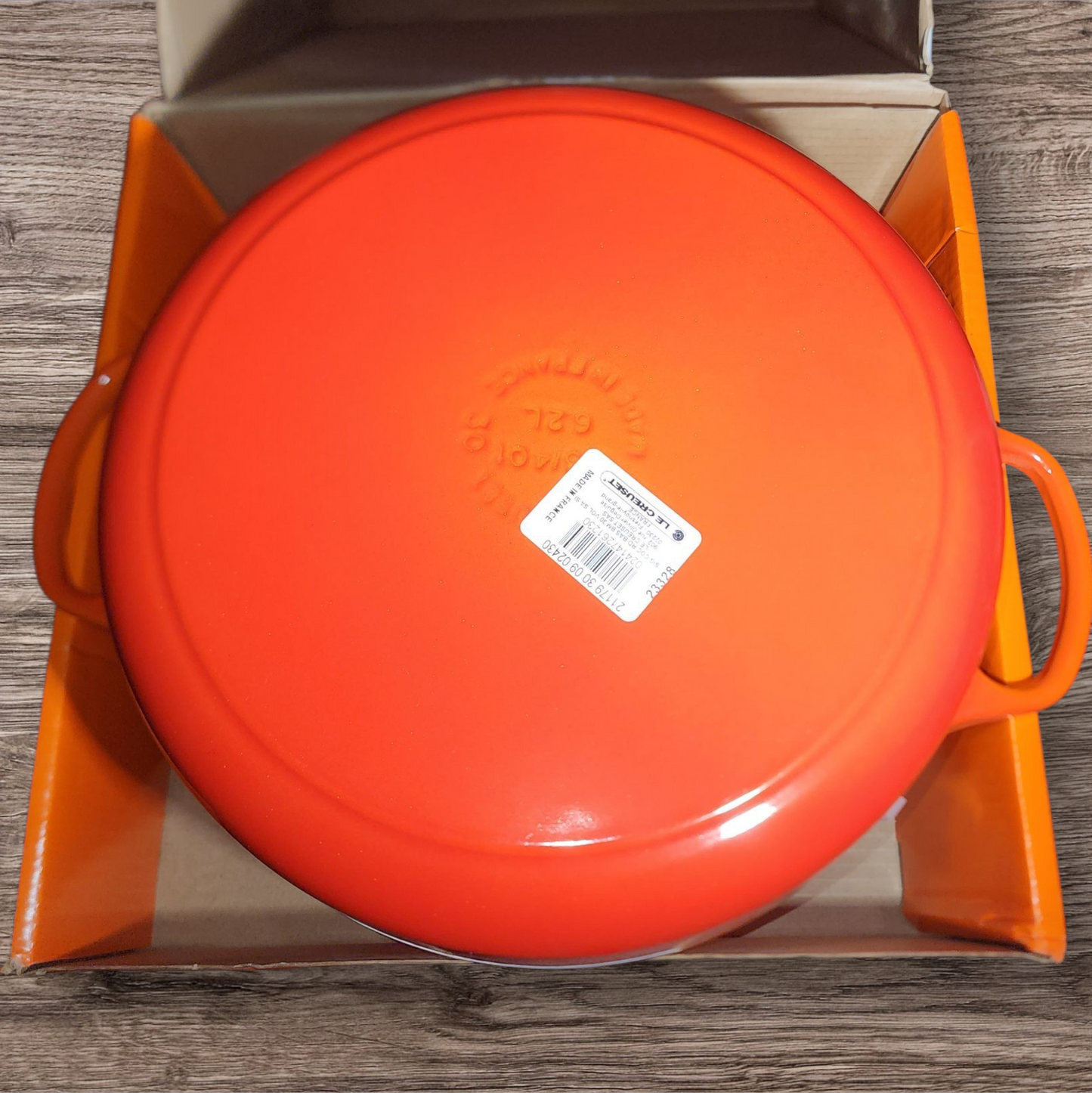 Le Creuset Signature Risotto Pot 6.75 QT Volcanic Flame