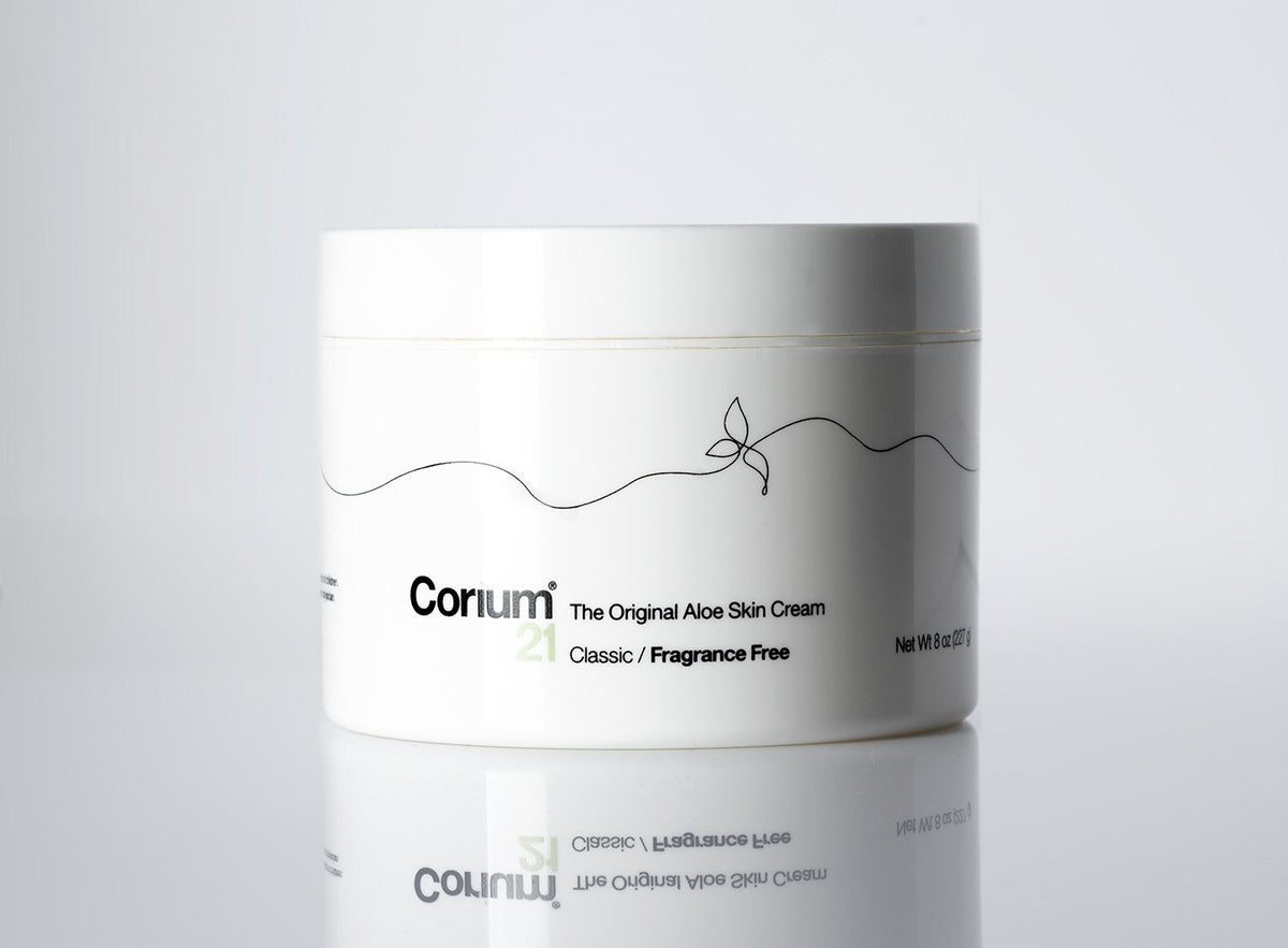 Corium 21 Aloe Vera Skin Cream (8 oz Jar)