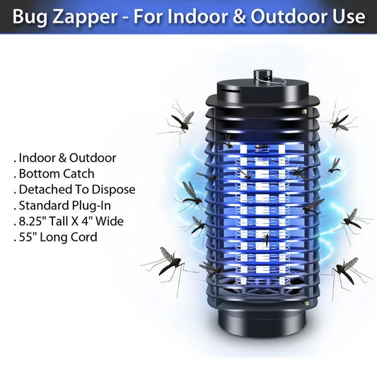 Home Innovations Electric Bug Zapper  cover an area up to 320 square feet