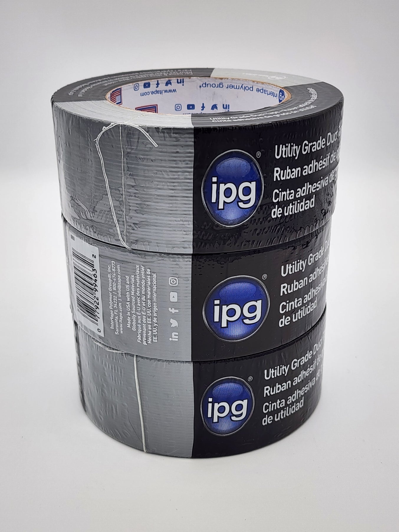 Duct Tape IPG Utility Grade. 1.88in x 55yds, Brand New, Made in USA