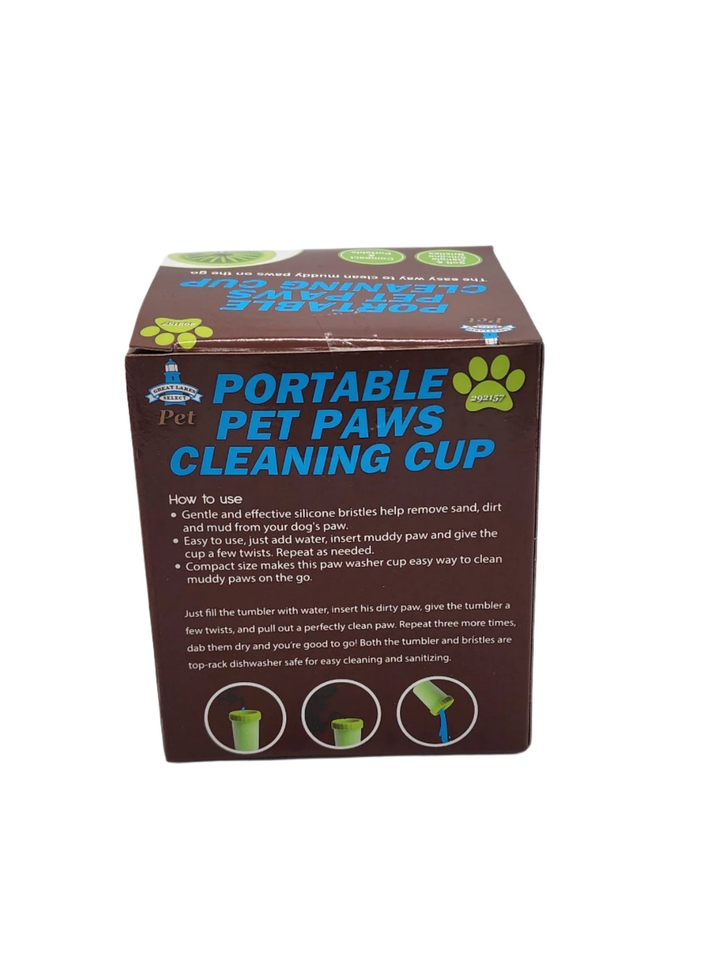 pet paw wash cup silicone Bristles