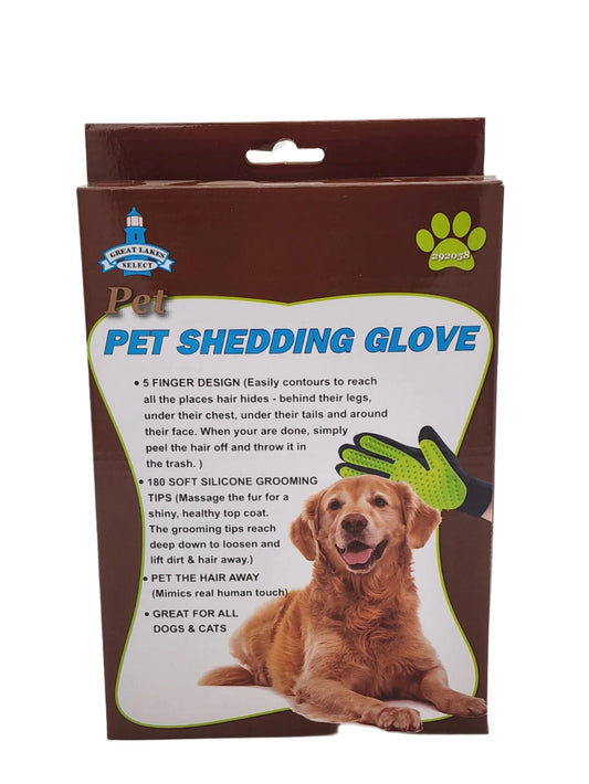 Pet Shedding and Bathing Glove 180 soft Silicon Grooming Tips 1 Right hand Glove