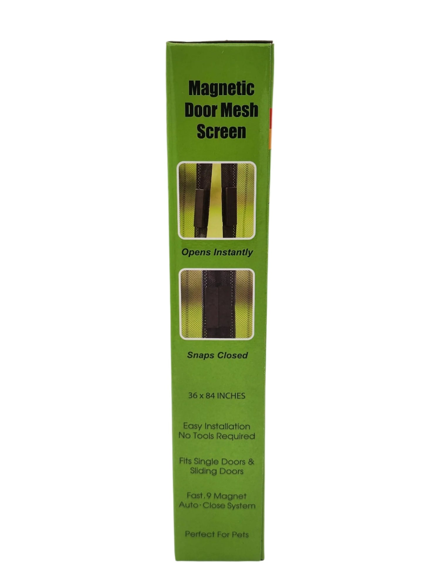 Magnetic door mesh screen Pest Elimination 36"x 84" easy Installation.