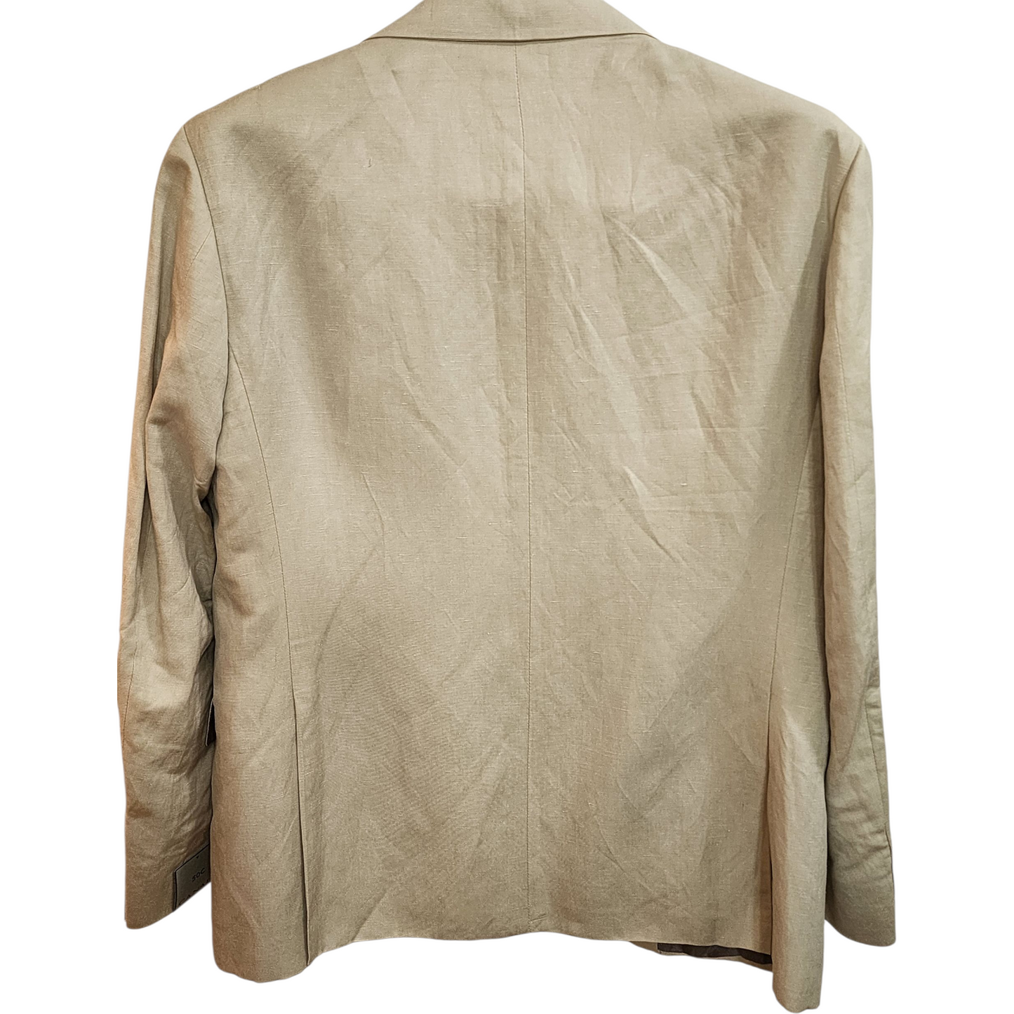 Canali Kei Tan Linen-Silk Blazer – Size IT 50 / US 40 – New, Floor Sample