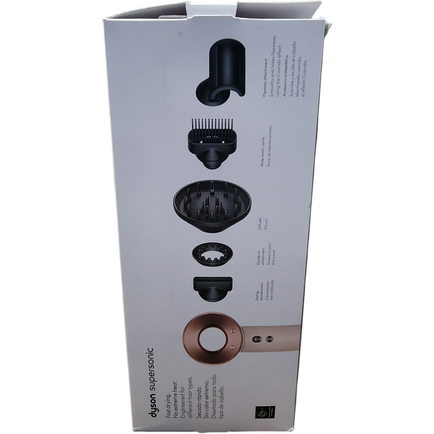 Dyson Supersonic Blow Dryer Pink/Rose Gold | New Open Box | Fast Drying, Heat Control