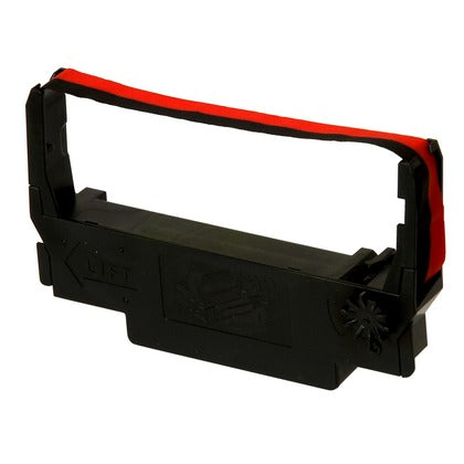 Printer Ribbon Cartridge Black/Red. For Use On Epson ERC30/34/38 TM-U220A/U220B.