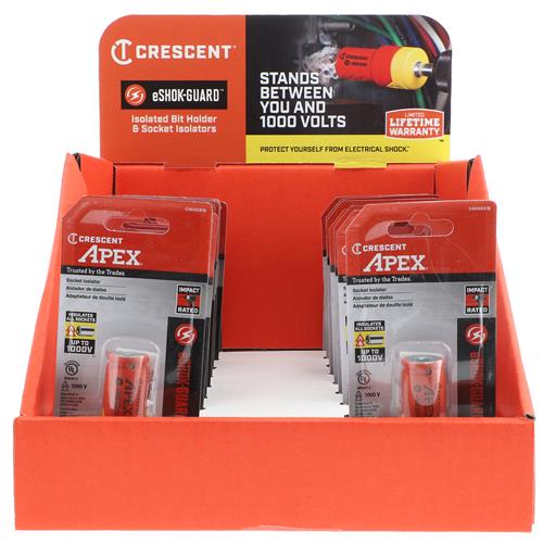 Crescent Apex eshock 1/2" Drive Socket Isolator up to 1000V