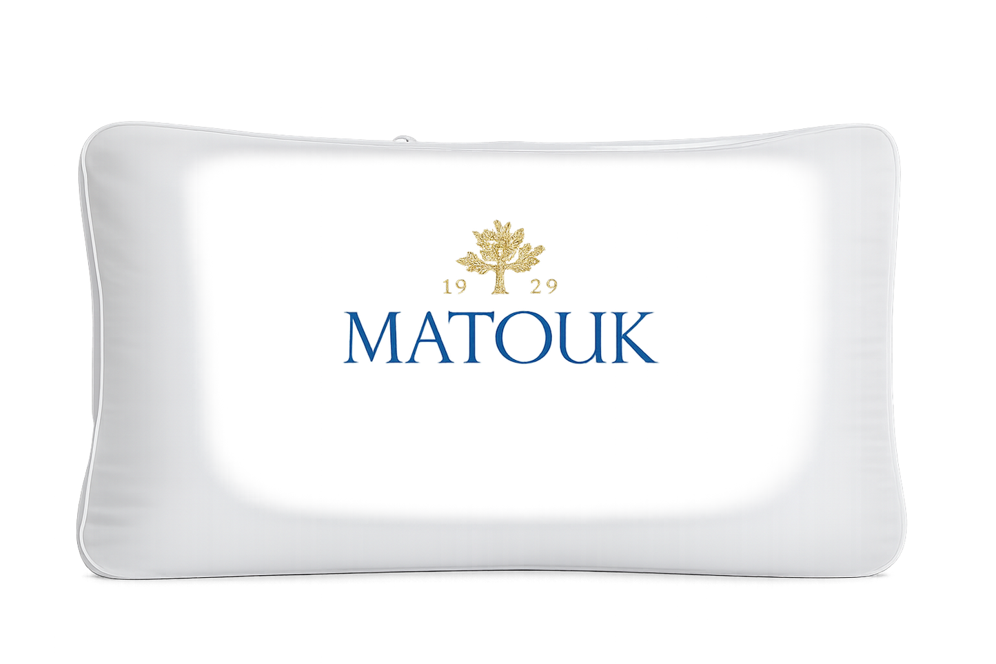 Matouk Valleto Pillow King Size 20"x36" Medium 3-Chamber Cotton Sateen Shell
