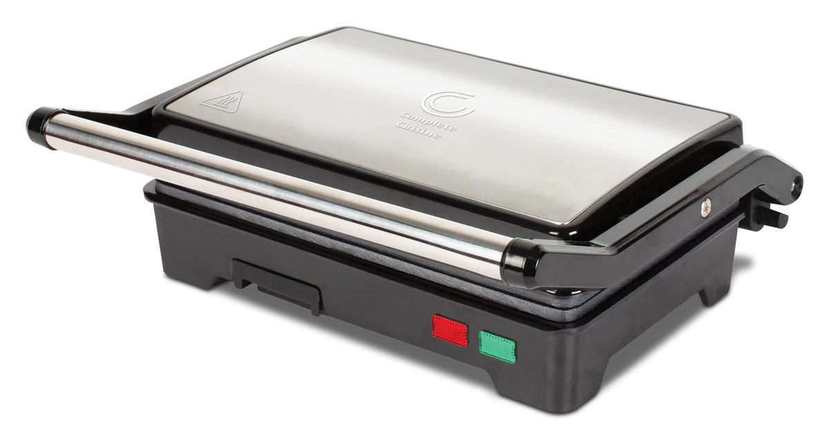 Panini Grill Press Complete Cuisine 3 in 1 Stainless steel Ultra grill