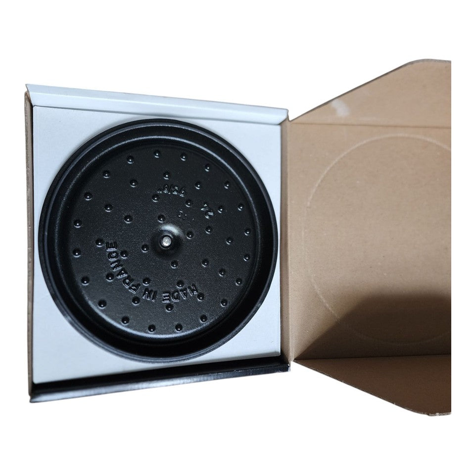 Staub Cast Iron 4 Qt Round Dutch Oven Cherry Blossom Color