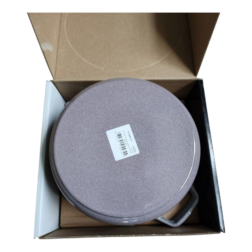 Staub Cast Iron 4 Qt Round Dutch Oven Cherry Blossom Color