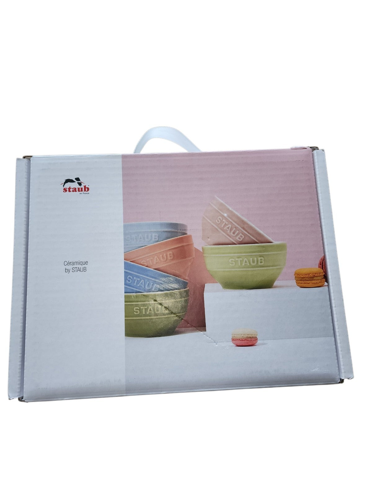 Staub 4.75" Small Universal Bowl Set 6 Pieces Macaron Pastel Colors