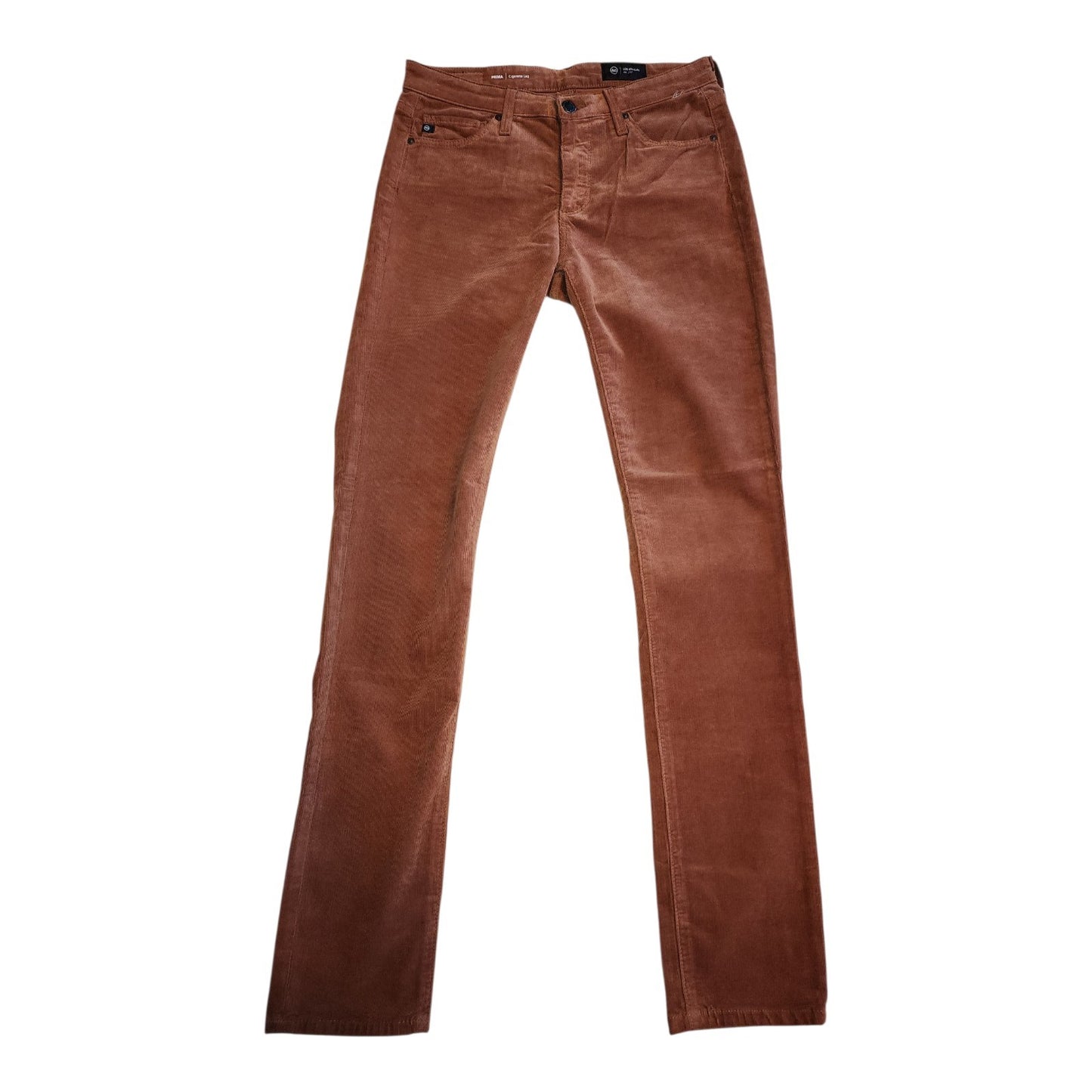 Brown pants on a white background
