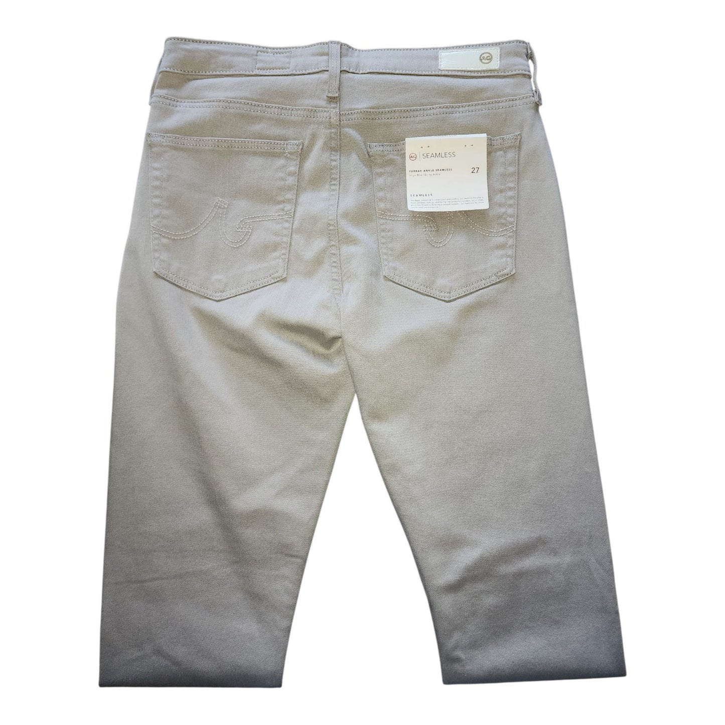 light grey jeans on white background