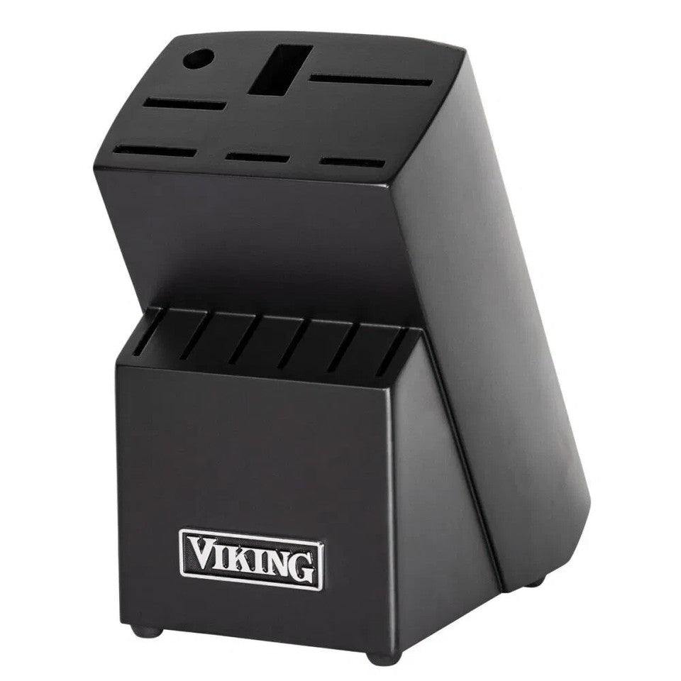 Viking Knives Set Black Rubberwood Knive Block Cutlery 14 Piece Set Brand New